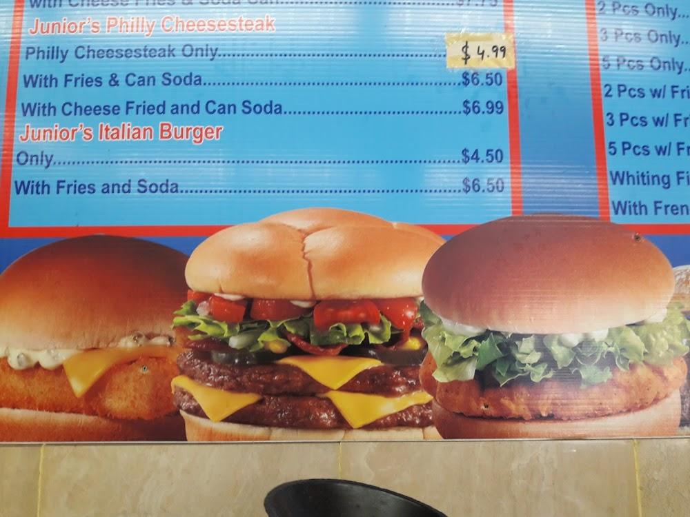 Juniors Pizza Menu image 3